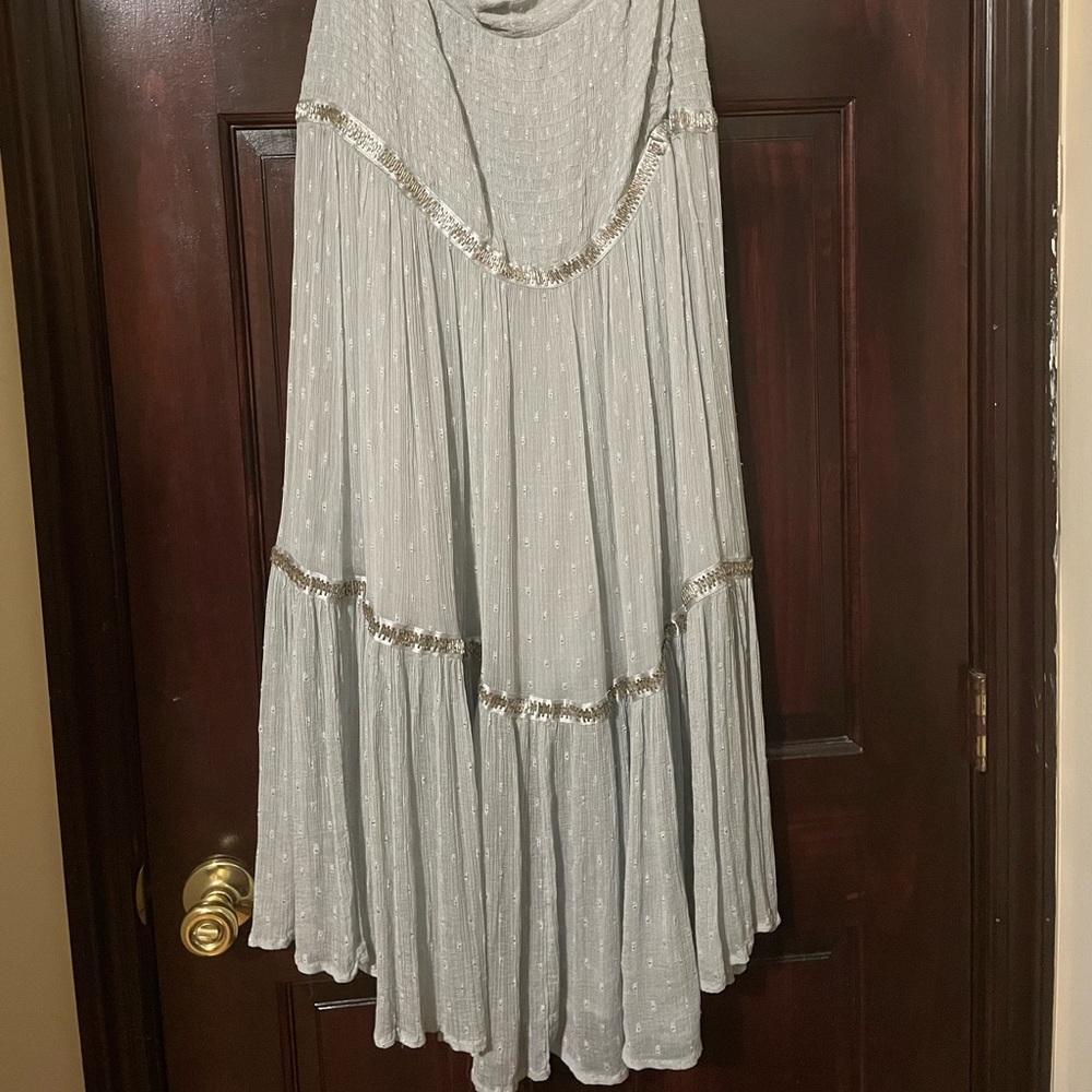 Free people BOHO maxi skirt